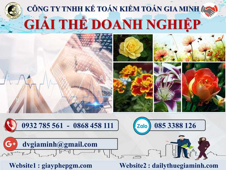 Dịch vụ giải thể công ty trọn gói tại Thái Nguyên 4 Thủ tục dịch vụ giải thể doanh nghiệp tại Thái Nguyên