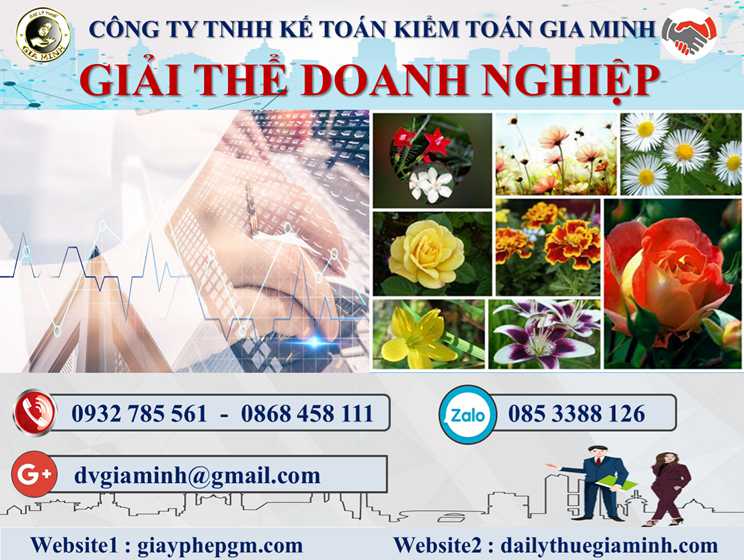 Dịch vụ giải thể công ty trọn gói tại Thành Phố Huế 4 Thủ tục dịch vụ giải thể doanh nghiệp tại Thành Phố Huế