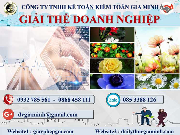 Dịch vụ giải thể công ty trọn gói tại Tuyên Quang 4 Thủ tục dịch vụ giải thể doanh nghiệp tại Tuyên Quang