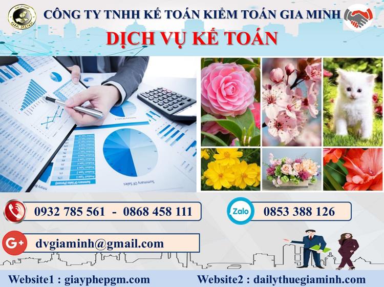 Dịch vụ kế toán Đồng Tháp 4 Thủ tục kế toán Đồng Tháp