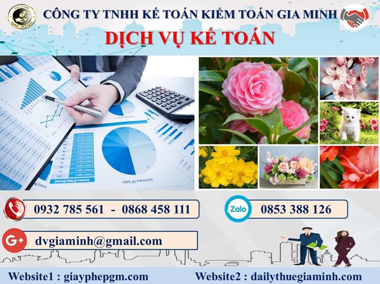 Dịch vụ kế toán Hà Tĩnh 4 Thủ tục kế toán Hà Tĩnh