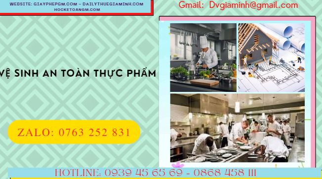 Biện pháp giữ vệ sinh trong khâu chế biến