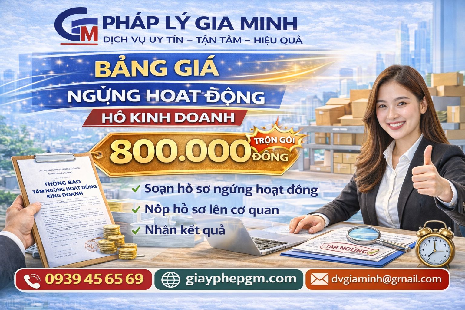 Cần tạm ngừng kinh doanh tại Lai Châu? Thủ tục pháp lý và lưu ý quan trọng 6 Chi phí tạm ngừng kinh doanh công ty tại Lai Châu