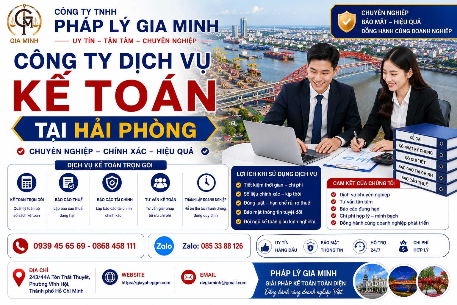 Dịch vụ kế toán tại Hải Phòng – Đồng hành cùng doanh nghiệp trong quản lý tài chính 10 Công ty dịch vụ kế toán tại Hải Phòng chuyên nghiệp