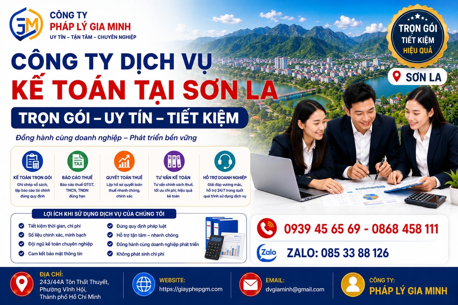 cong ty dich vu ke toan tai son la tron goi
