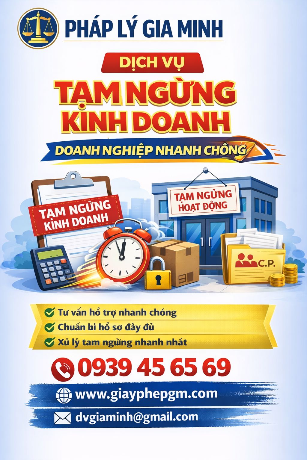 Đăng ký tạm ngừng kinh doanh Hà Tĩnh