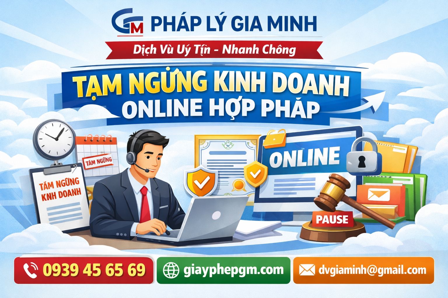Cần tạm ngừng kinh doanh tại Nghệ An – Thủ tục và lưu ý quan trọng 3 Đăng ký tạm ngừng kinh doanh Nghệ An