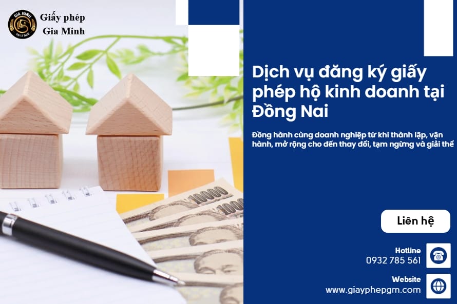 Dịch vụ đăng ký giấy phép hộ kinh doanh tại Đồng Nai – Trọn gói, Nhanh chóng, Hợp pháp 5 Dịch vụ đăng ký giấy phép hộ kinh doanh tại Đồng Nai
