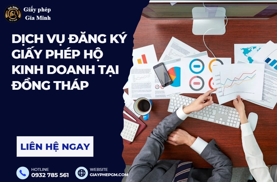 Dịch vụ đăng ký giấy phép hộ kinh doanh tại Đồng Tháp
