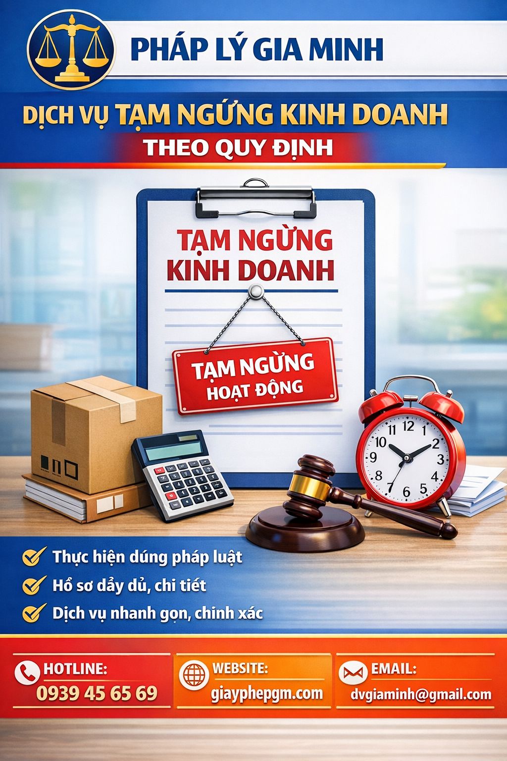 Dịch vụ đăng ký tạm ngừng công ty tại Hà Nội