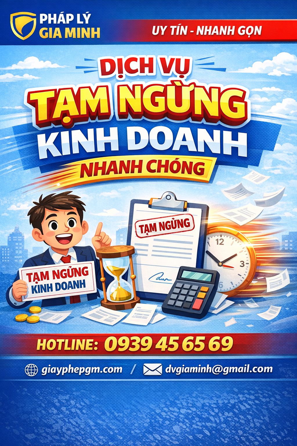 Dịch vụ đăng ký tạm ngừng công ty tại Hải Phòng