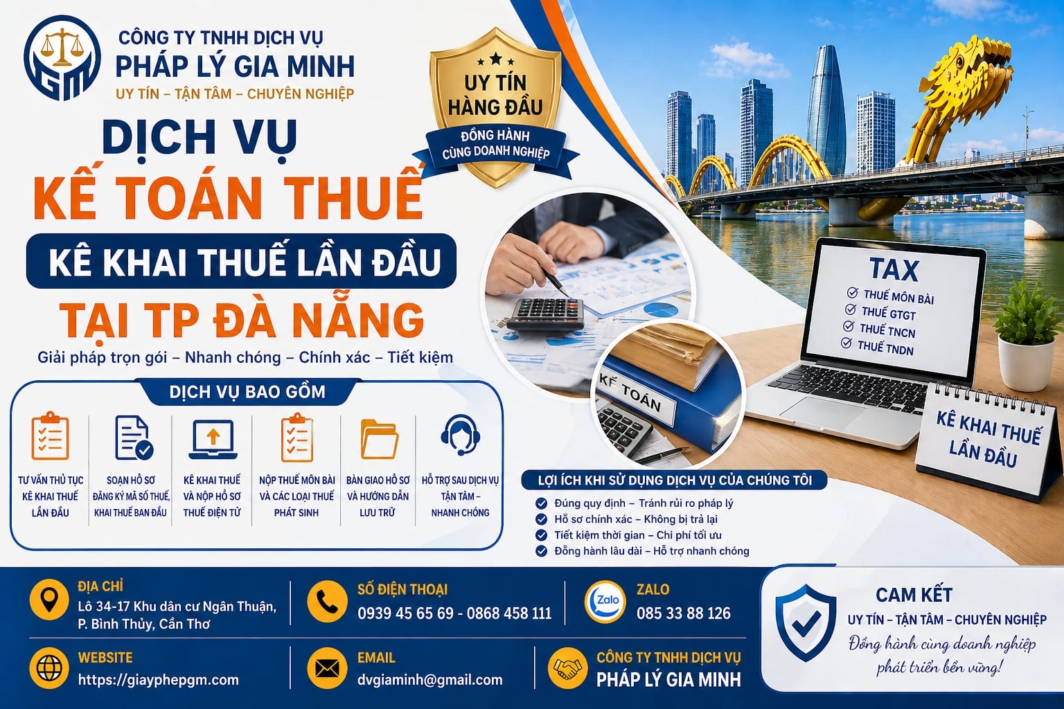 Dịch vụ kế toán thuế tại Hòa Vang trọn gói