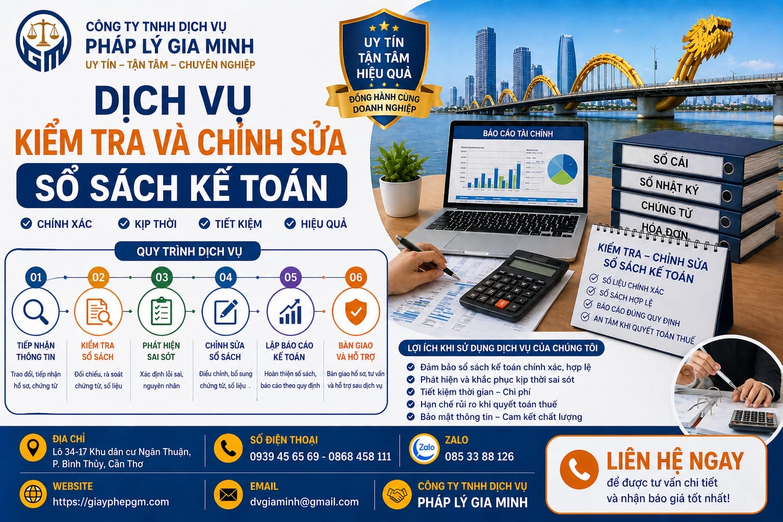 Dịch vụ rà soát và chỉnh sửa sổ sách kế toán