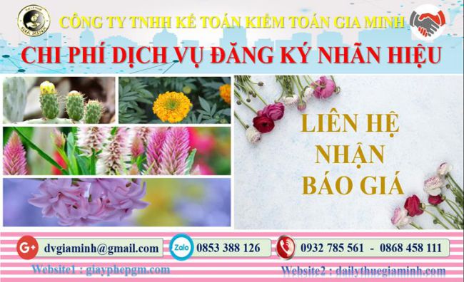 Đăng ký bảo hộ nhãn hiệu tại Cần Thơ 5 Chi phí đăng ký bảo hộ nhãn hiệu Cần Thơ