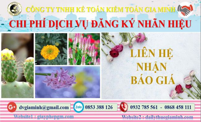Đăng ký bảo hộ nhãn hiệu tại Phú Thọ 5 Chi phí đăng ký bảo hộ nhãn hiệu Phú Thọ