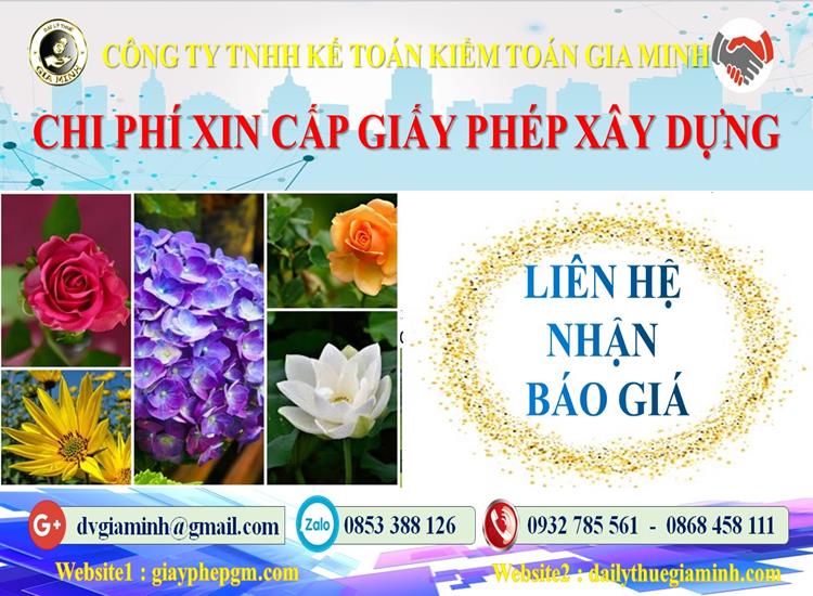 Dịch vụ xin giấy phép xây dựng tại TPHCM 5 Bảng giá dịch vụ xin giấy phép xây dựng TPHCM