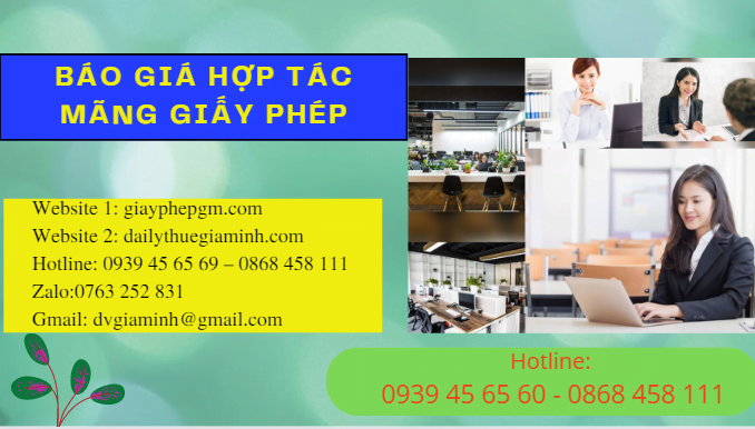 Bảng giá hợp tác mãng giấy phép