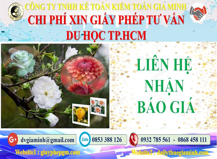 Xin giấy phép tư vấn du học Hà Giang 5 Bảng giá xin giấy phép tư vấn du học Hà Giang