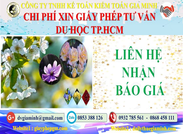 Xin giấy phép tư vấn du học Lào Cai 5 Bảng giá xin giấy phép tư vấn du học Lào Cai