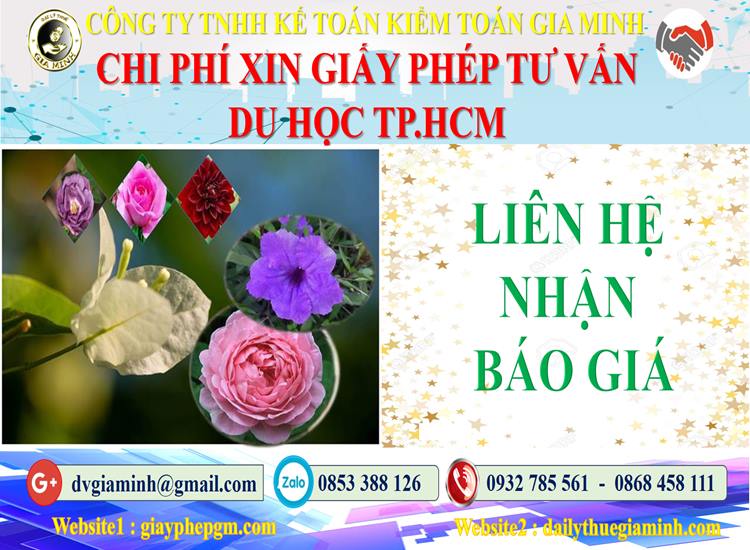 Xin giấy phép tư vấn du học Phú Quốc 5 Bảng giá xin giấy phép tư vấn du học Phú Quốc