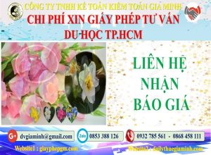 Xin giấy phép tư vấn du học Quận 1 5 Bảng giá làm giấy phép tư vấn du học Quận 1