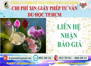 Xin giấy phép tư vấn du học Quận 7 5 Bảng giá làm giấy phép tư vấn du học Quận 7
