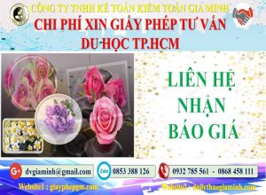 Xin giấy phép tư vấn du học Thành Phố Thủ Đức 5 Bảng giá làm giấy phép tư vấn du học Thành Phố Thủ Đức