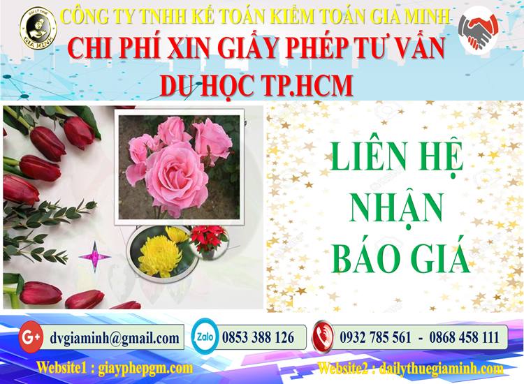 Bảng giá xin giấy phép tư vấn du học Tuyên Quang