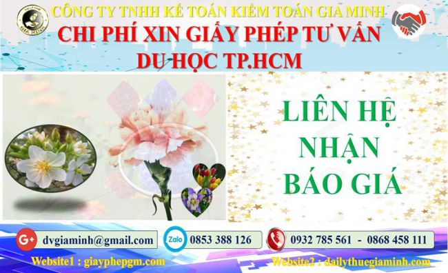 Xin giấy phép tư vấn du học Vĩnh Phúc 5 Bảng giá xin giấy phép tư vấn du học Vĩnh Phúc