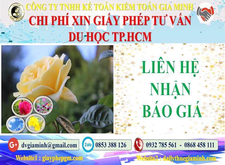 Xin giấy phép tư vấn du học Yên Bái 5 Bảng giá xin giấy phép tư vấn du học Yên Bái