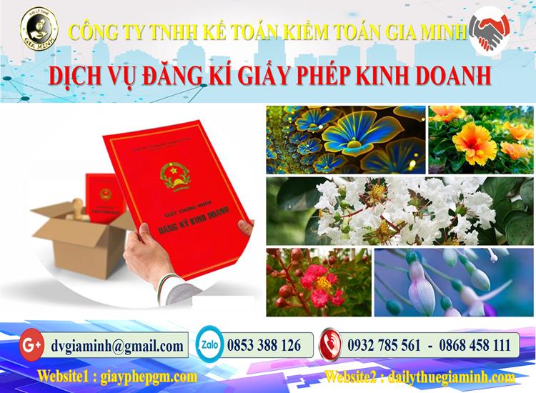 Trình tự đăng ký giấy phép kinh doanh tại Điện Biên