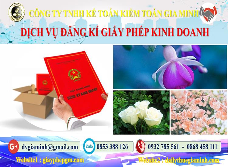 Trình tự đăng ký giấy phép kinh doanh tại Kiên Giang