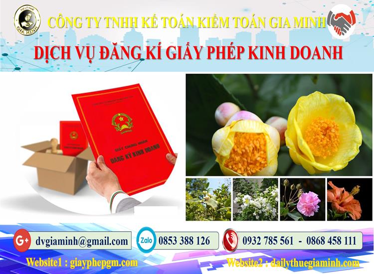 Trình tự đăng ký giấy phép kinh doanh tại Thanh Hóa