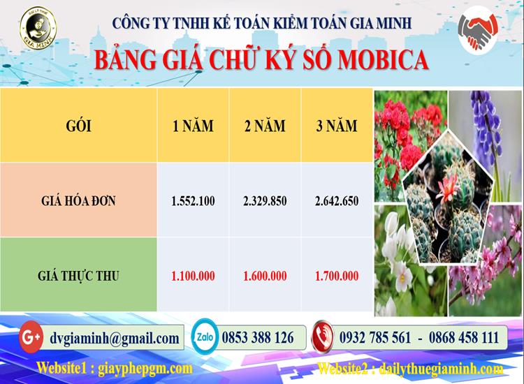 Bảng giá chữ ký số Mobifone tại Cần Thơ 5 Chi phí bảng giá chữ ký số Mobifone Cần Thơ