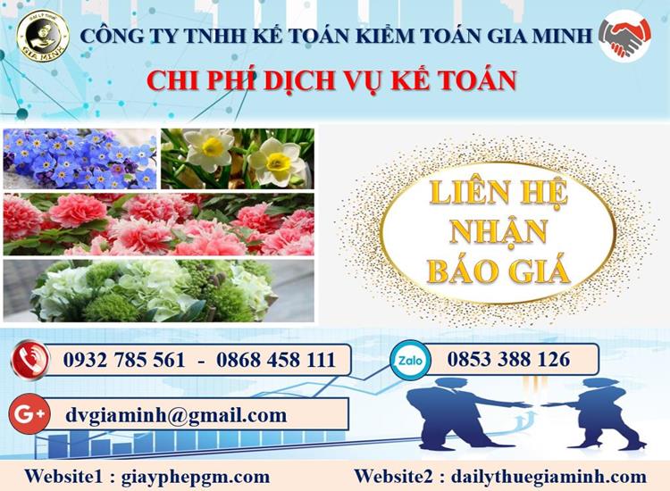 Công ty dịch vụ kế toán ở Quận Hai Bà Trưng 5 Chi phí dịch vụ kế toán ở Quận Hai Bà Trưng