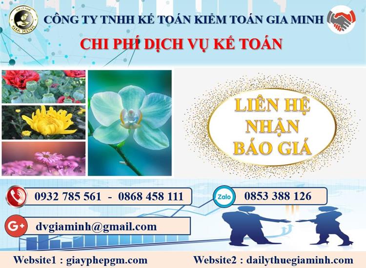 Chi phí dịch vụ kế toán ở Thành phố Hải Phòng