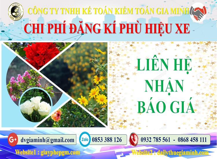 Chi phí dịch vụ xin phù hiệu xe vận tải tại Quận Ninh Kiều nhanh chóng