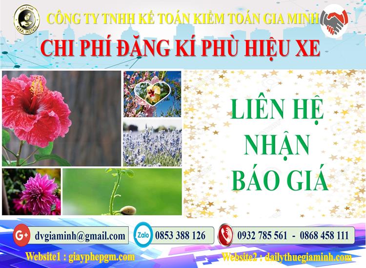 Chi phí dịch vụ xin phù hiệu xe vận tải tại Quận Tây Hồ nhanh chóng