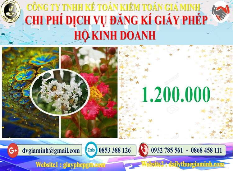Dịch vụ đăng ký giấy phép hộ kinh doanh tại Cần Thơ 5 Chi phí thành lập hộ kinh doanh tại Cần Thơ