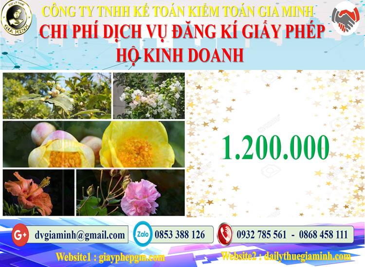 Dịch vụ đăng ký giấy phép hộ kinh doanh tại Quận 1 5 Chi phí thành lập hộ kinh doanh tại Quận 1