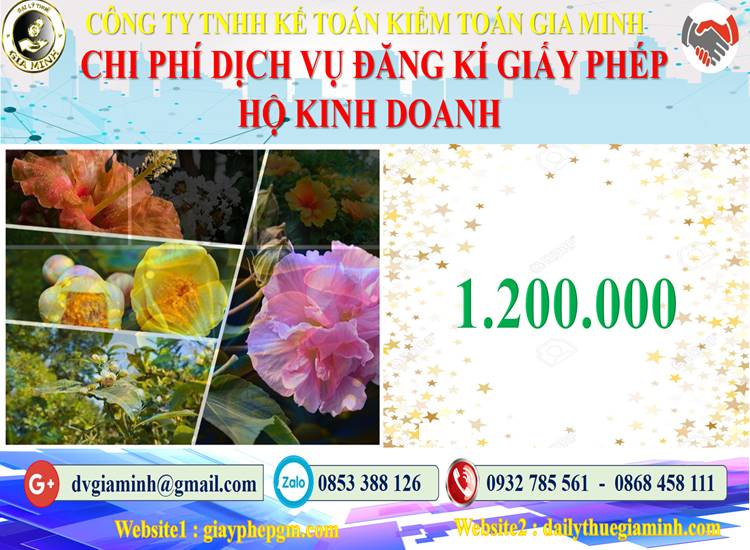 Dịch vụ đăng ký giấy phép hộ kinh doanh tại Quận 12 5 Chi phí thành lập hộ kinh doanh tại Quận 12