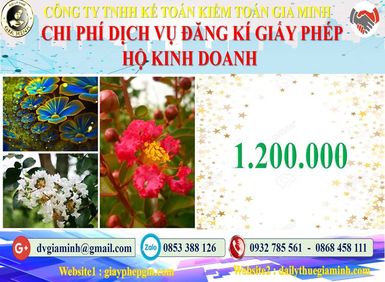 Chi phí thành lập hộ kinh doanh tại Quận 8