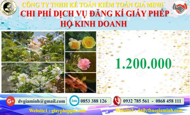 Chi phí thành lập hộ kinh doanh tại Thành Phố Hải Phòng