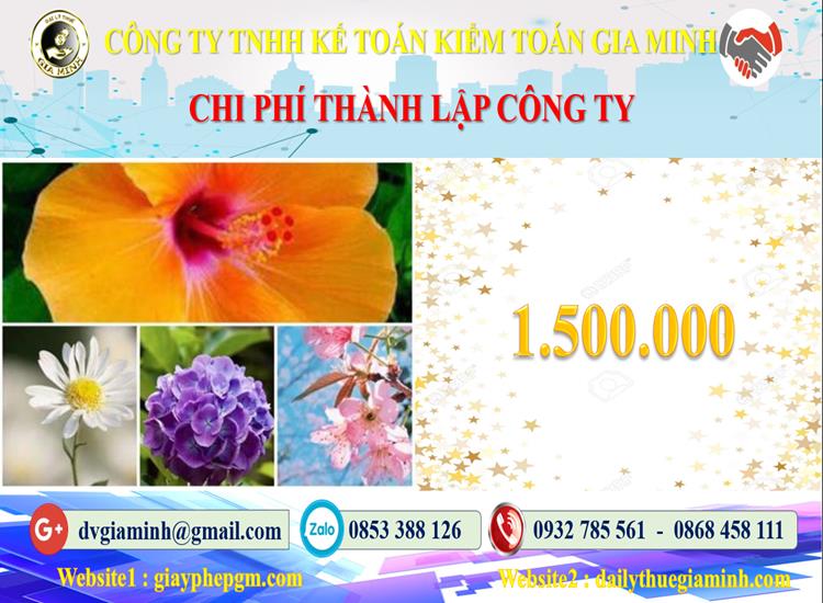 Chi phí đăng ký kinh doanh Thành Phố Hà Nội