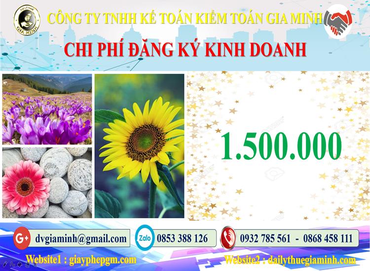 Chi phí đăng ký kinh doanh TPHCM