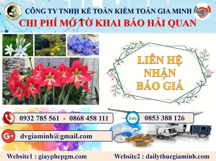 Dịch vụ hải quan giá rẻ tại Bắc Giang 5 Chi phí dịch vụ hải quan giá rẻ Bắc Giang