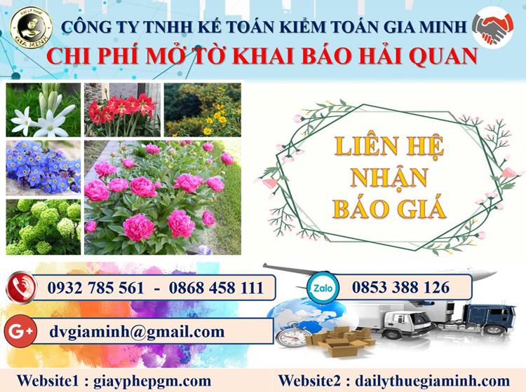 Chi phí dịch vụ hải quan giá rẻ Huyện Bình Chánh