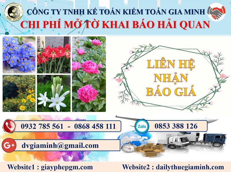Chi phí dịch vụ hải quan giá rẻ Quận 11