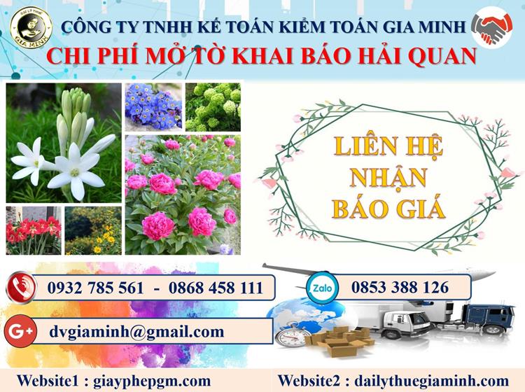 Chi phí dịch vụ hải quan giá rẻ Quận Bình Tân