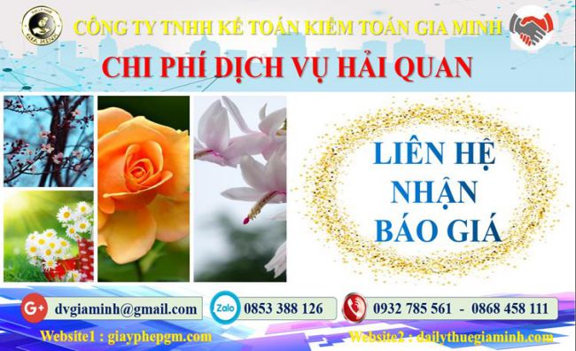 Dịch vụ hải quan uy tín Quận Đống Đa 5 Chi phí dịch vụ hải quan Quận Đống Đa